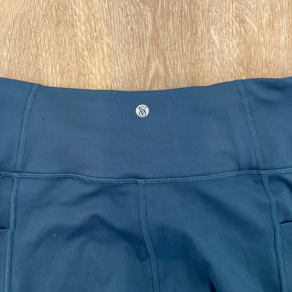 Victoria's Secret VSX High Rise Pocket Leggings in Blue Size Medium - Picture 7 of 7